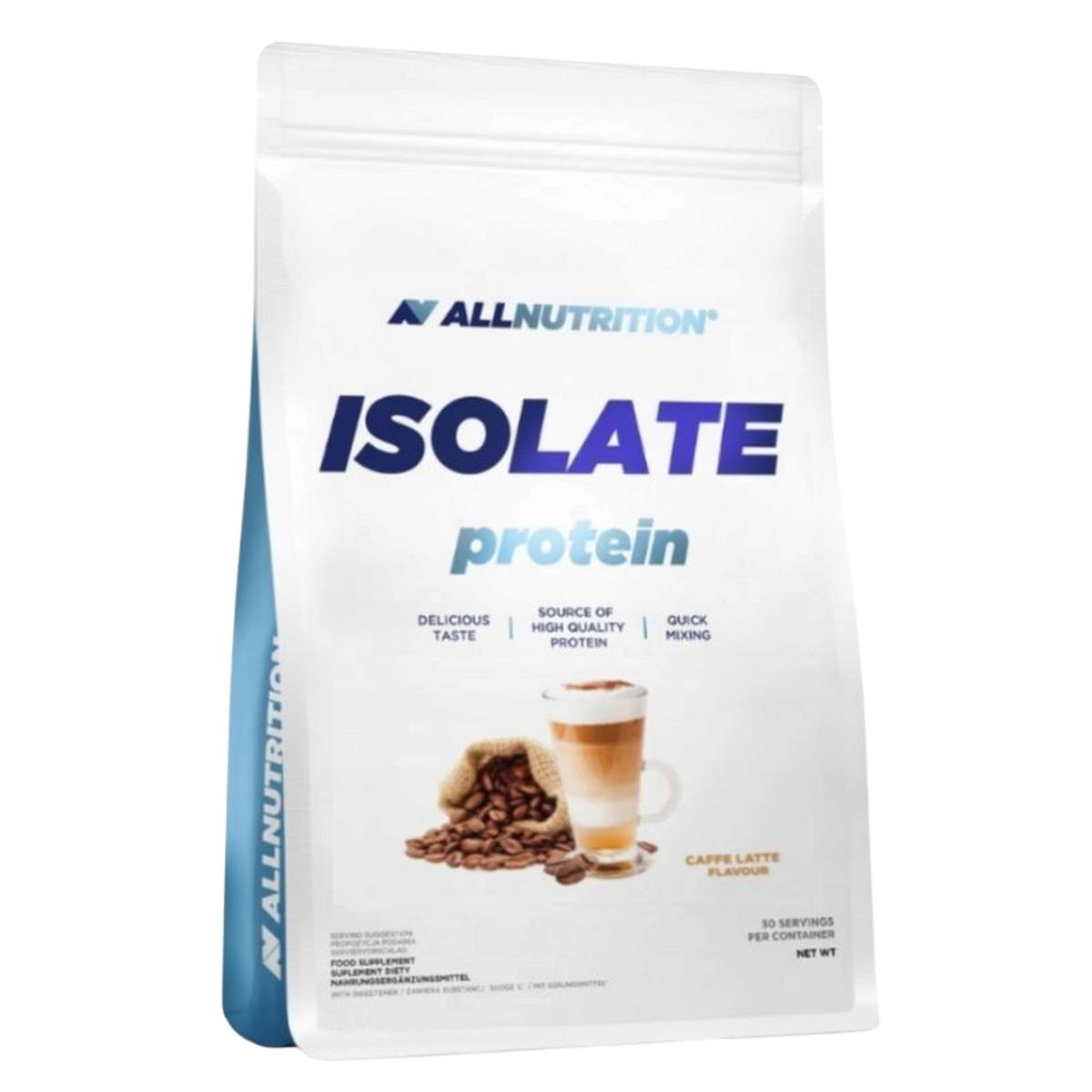 ALLNUTRITION Isolate Protein 908 g Caffe Latte