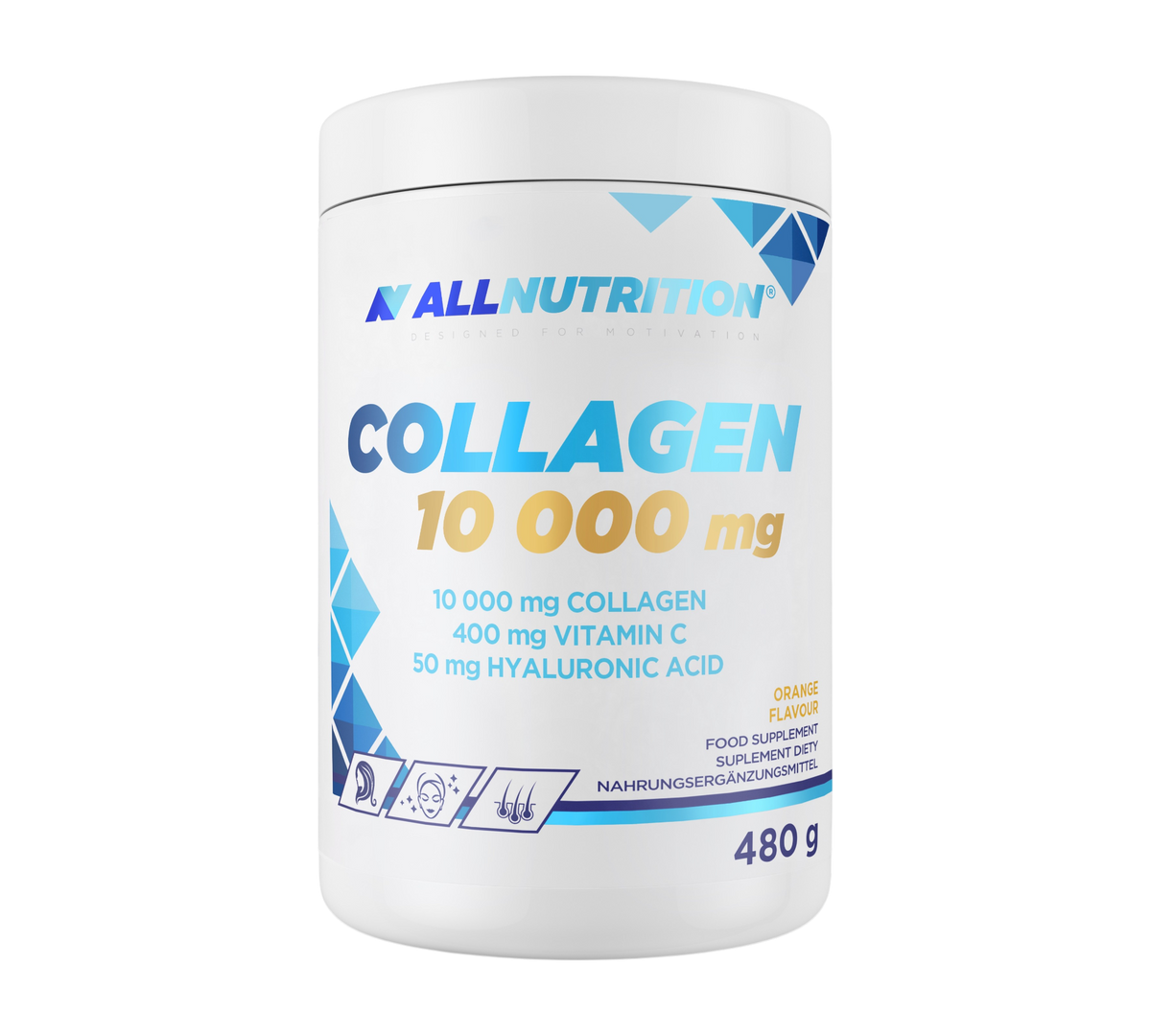 ALLNUTRITION Collagen 10 000 mg 480 g – Orange