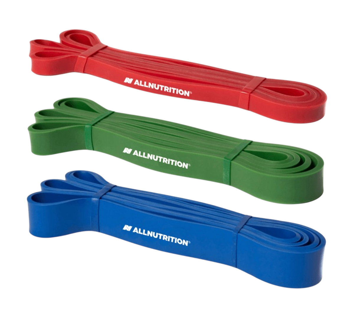 ALLNUTRITION Power Band II – Set mit 3 Trainingsbändern