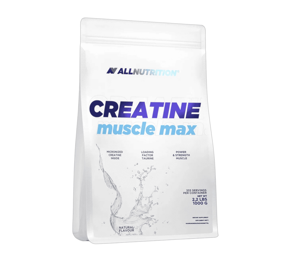 Muskelaufbau Set XXL – Creatine Muscle Max 1000 g Neutral