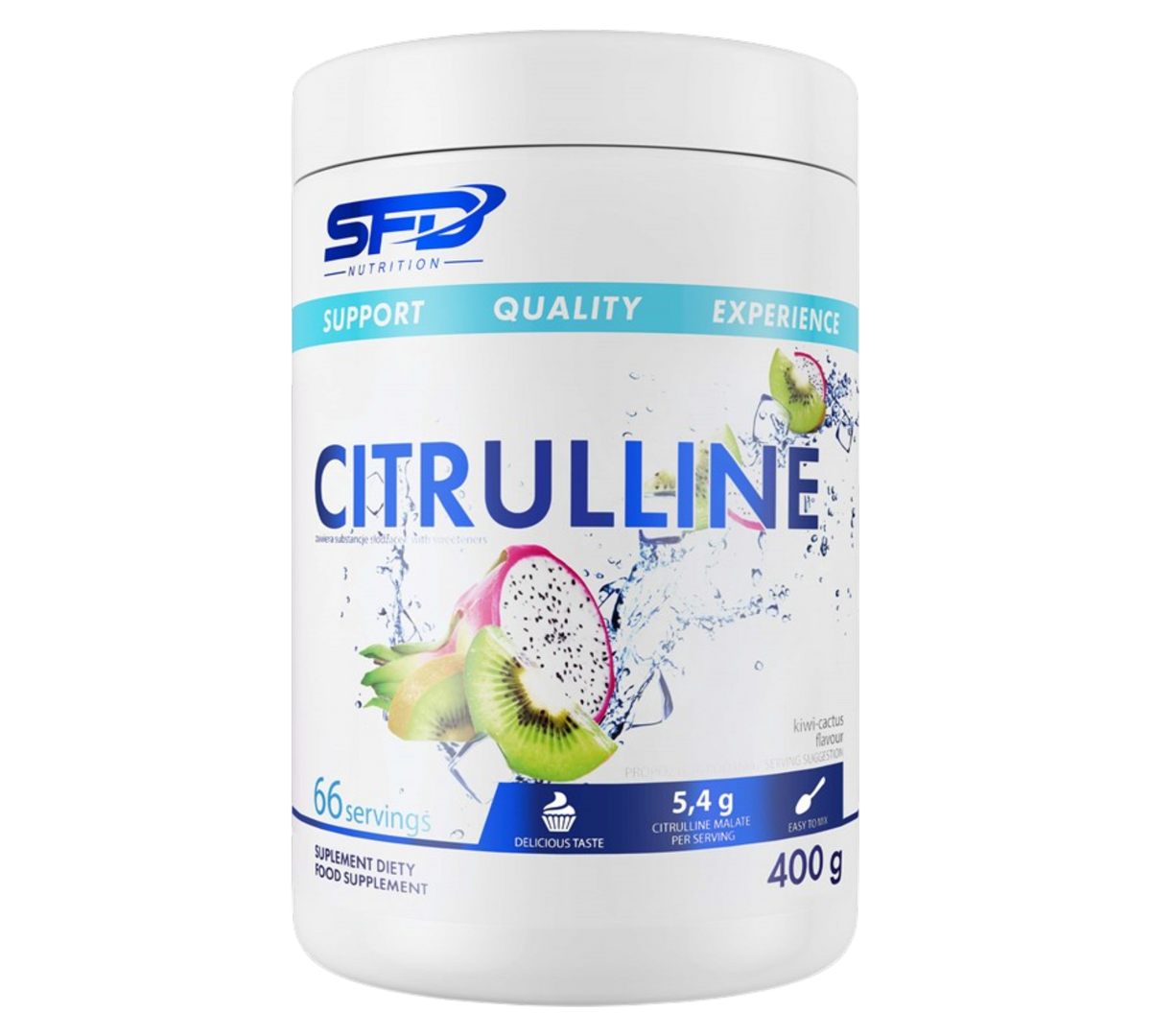 SFD NUTRITION Citrulline 400 g – Kaktus-Kiwi